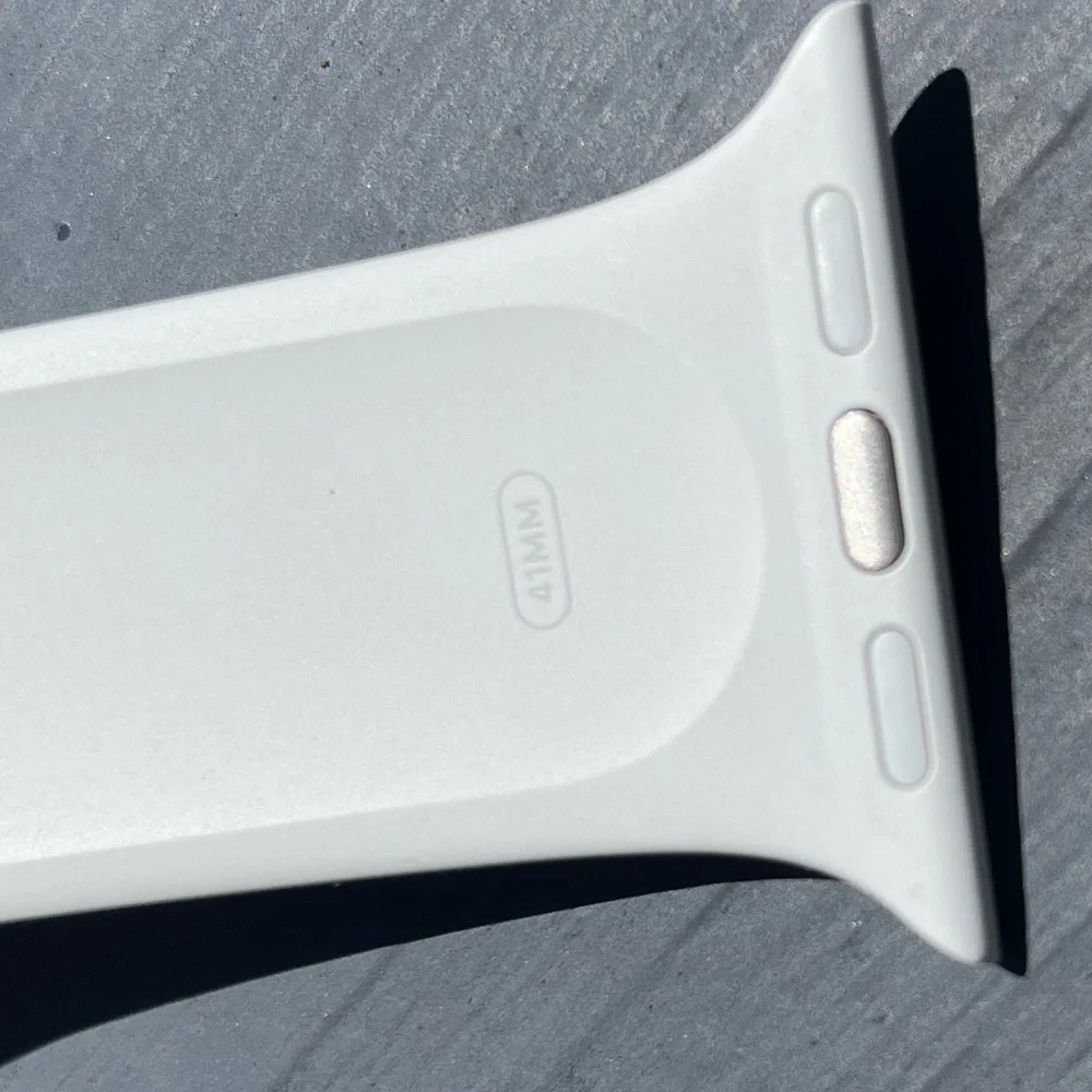 White Apple Watch Band